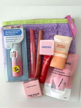 Jefree Star + Makeup Bundle + IPSY Makeup Bag, 9 items